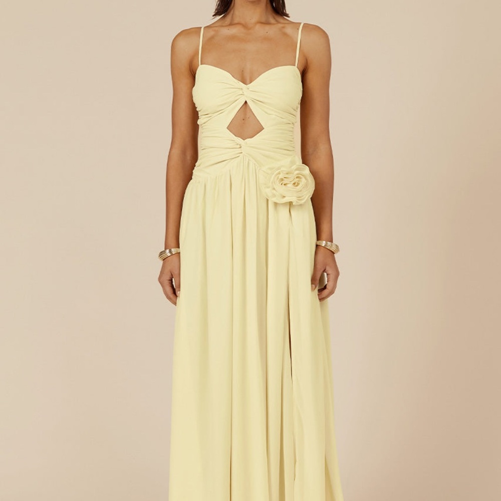 Runaway the label Yellow Maxi Dress